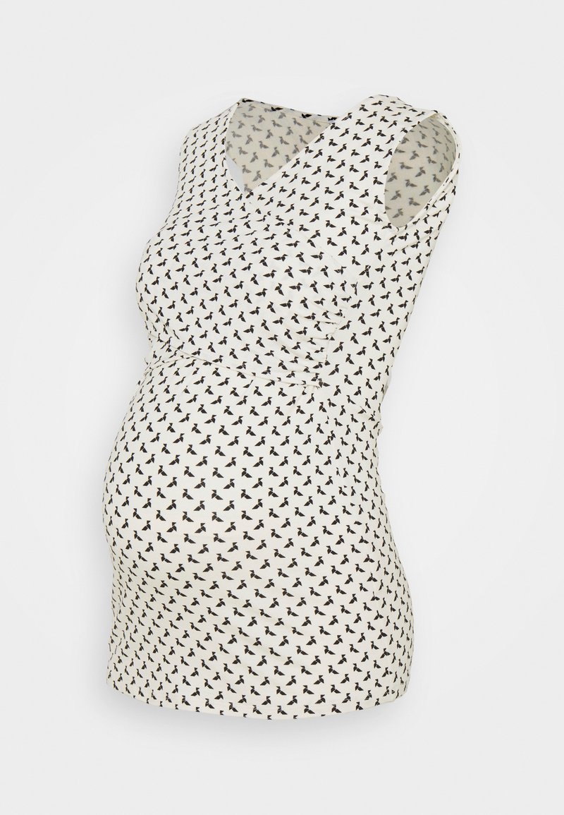 Envie de Fraise FIONA TANK - Top - off white/black origami