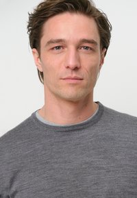 PROFUOMO THE MERINO CREW-NECK - Trui - grey