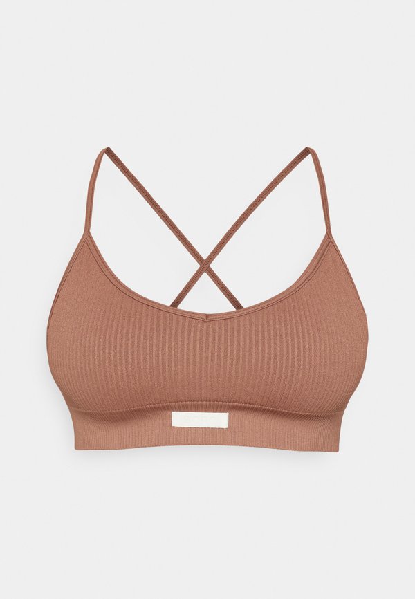 STUDIO SEAMLESS STRAP BRA - Light support sports bra - acorn4