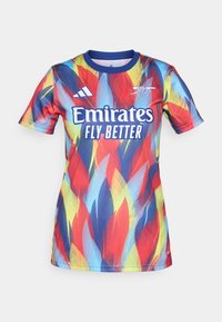 adidas Performance ARSENAL FC PREMATCH JERSEY WOMEN - Klupska odjeća - victory blue/pure ruby/bright yellow/bright cyan