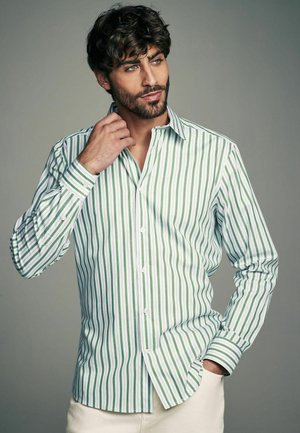 STRIPED  - Overhemd - green