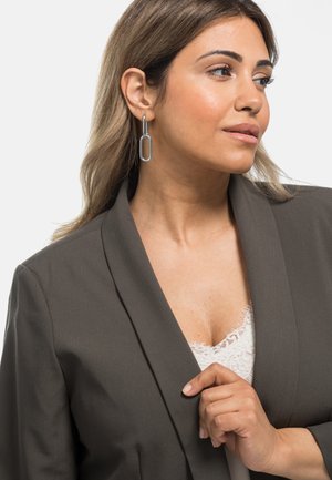 Earrings - silberfarben poliert