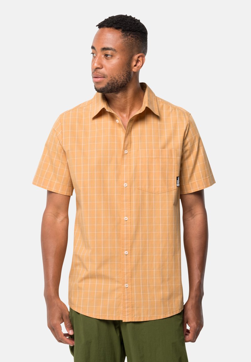 Jack Wolfskin HOT SPRINGS - Camicia - honey yellow