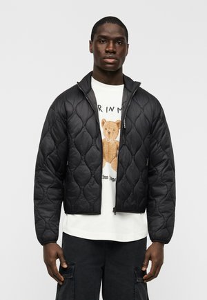 CURVED LOGO - Overgangsjakke - black