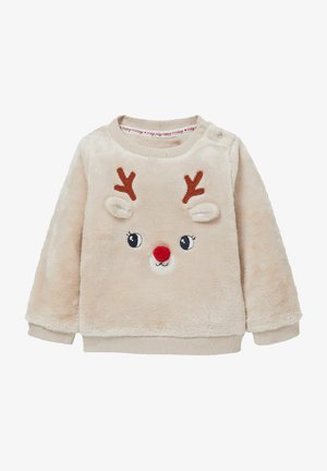 CHRISTMAS RUDOLF - Sudadera - beige