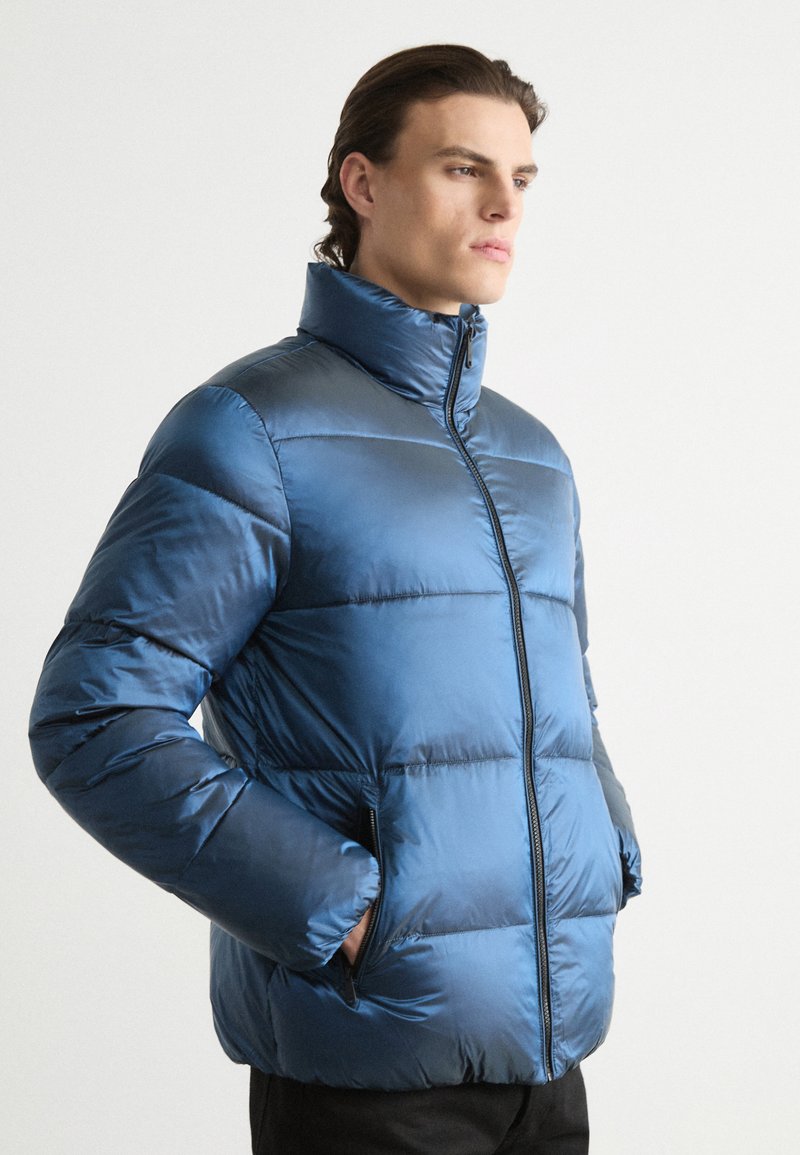 Calvin Klein Jeans TWO TONE PUFFER JACKET - Ziemas jaka - china blue black