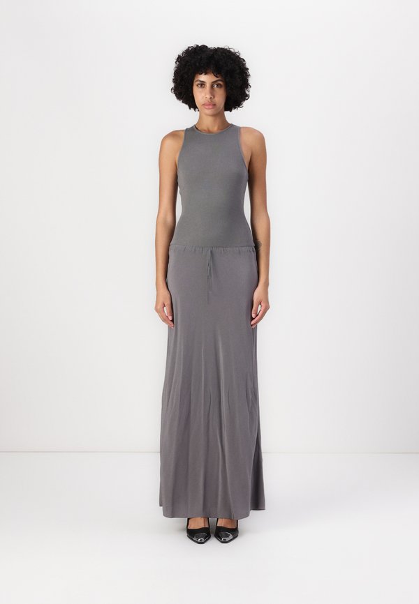 SOLA RACER DRESS - Maxi dress - charcoal