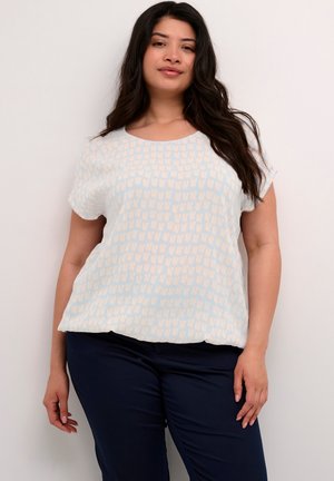 KCLOKANA - Blouse - windsurfer beige graphic print