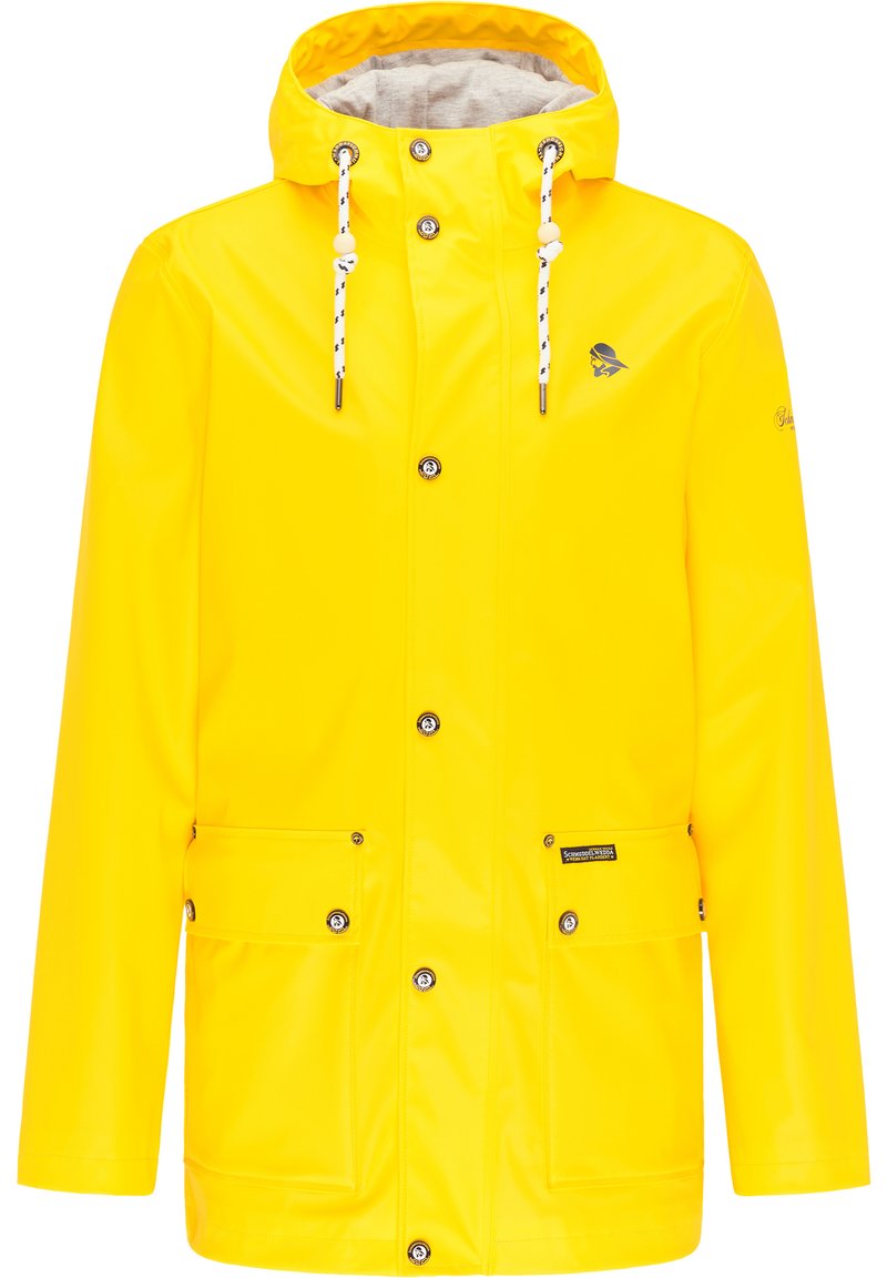 Schmuddelwedda Regenjas geel