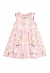 JoJo Maman Bébé REGULAR FIT - Freizeitkleid - pink jungle