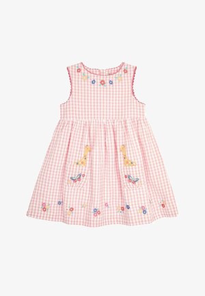 APPLIQUE GINGHAM SUMMER - REGULAR FIT - Dnevna obleka - pink jungle