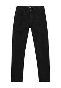 s.Oliver Slim fit -farkut - schwarz