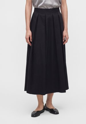 Filippa K, VOLUME SKIRT - Дълга пола - black