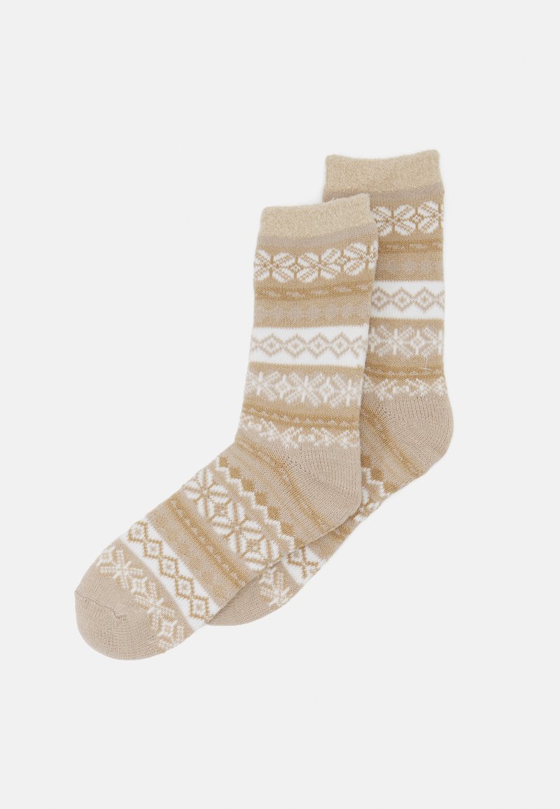 camano ONLINE WOMEN COSY NORWEGIAN WINTER SOCKS 2 PACK - Nogavice - incense