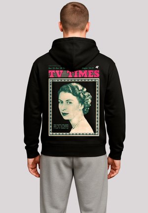 TV TIMES QUEEN ELIZABETH II 1957 COVER - Hoodie - schwarz