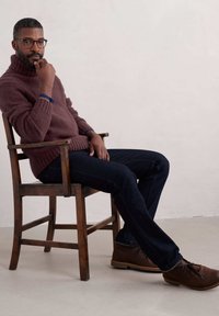 Seasalt Cornwall FORESTING - Svetr - purple merlot