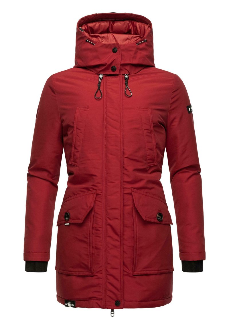 Navahoo - BLIZZARDSTORM - Parka - blood red, Padidinti