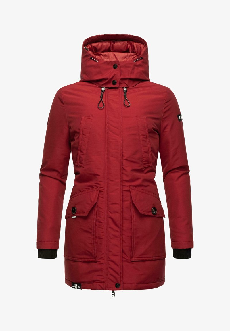 Navahoo - BLIZZARDSTORM - Parka - blood red, Suurenda