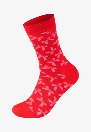 Happy Socks, BOW UNISEX - Ponožky - red