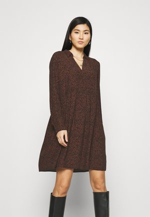 EASY TUNIC DRESS - Day dress - brown