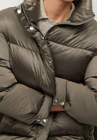 Mango Abrigo de invierno - brown