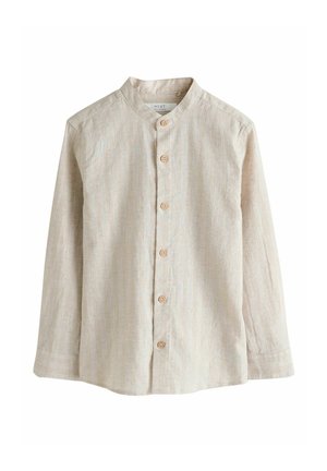 GRANDAD COLLAR LONG SLEEVE STANDARD - Cămașă - neutral