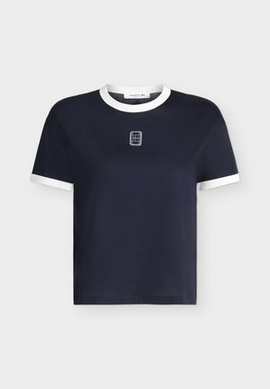 Lacoste, Lihtne T-särk - marine sombre/farine