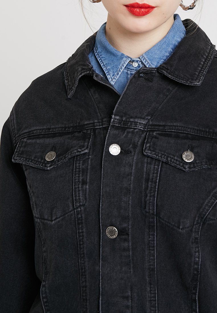 Even&Odd Jeansjacka black Zalando.se Even&Odd Jeansjacka black Zalando.se