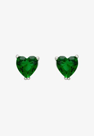 Latelita ASSCHER CUT HEART - Ohrringe - blue