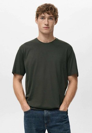 ADULT - Jednoduché tričko - brown