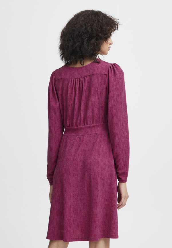 IHNelly - Jersey dress - festival fuchsia4