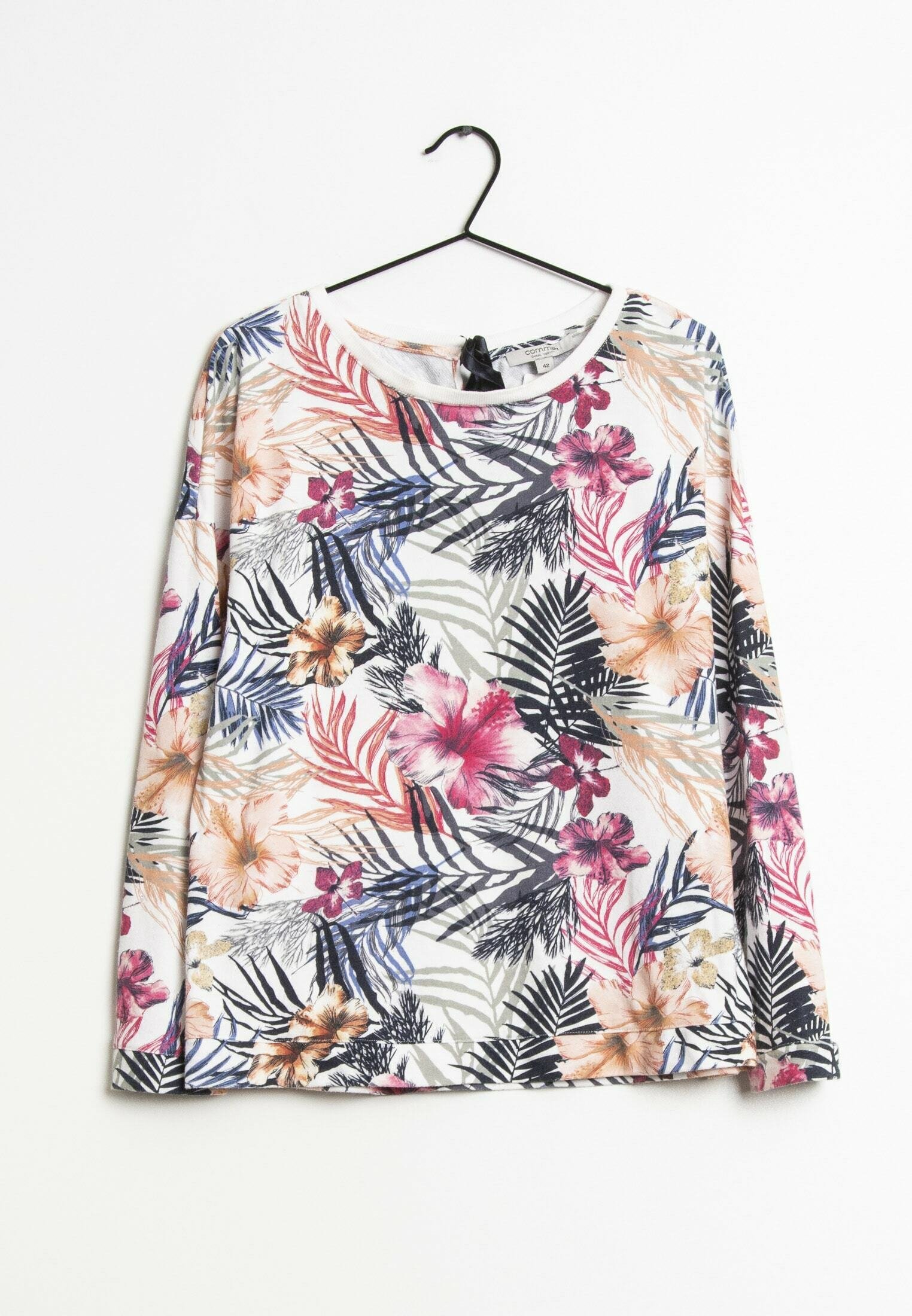 comma sweatshirt pink