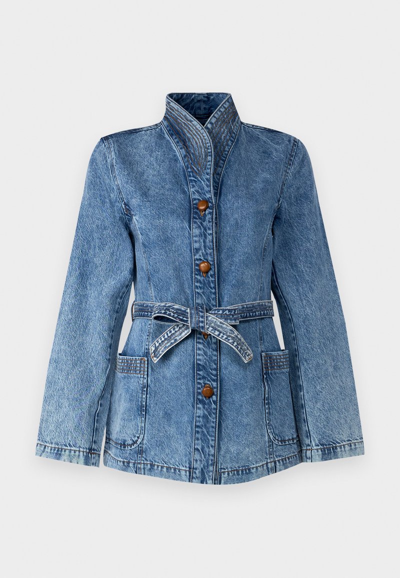 REMAIN Spijkerjas blauw denim/bluedenim