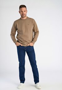 Jack's Sportswear CREW NECK - Sudadera - stone