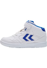 Hummel - CAMDEN JR - Høye joggesko - white blue Miniatyrbilde 1