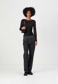 MSCH Copenhagen AMADINE ILLENORA - Langærmet T-shirt - black