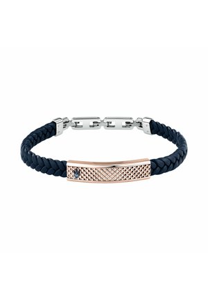 Armband - black/rose gold/stainless steel