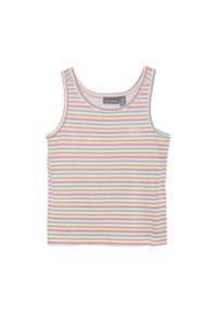 Color Kids AOP - Top - tangerine