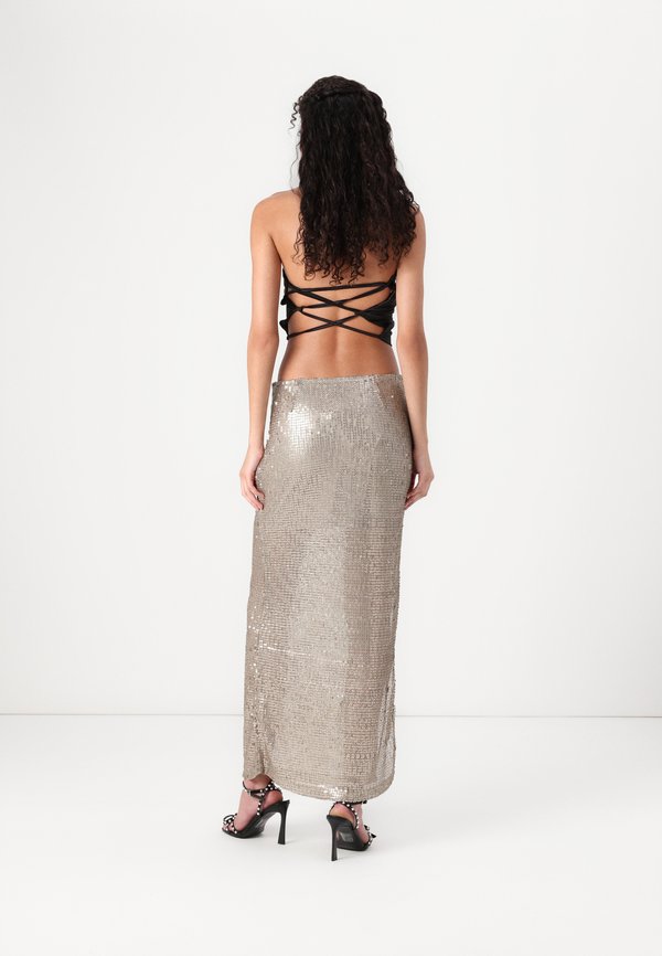 NMSHAKIRA LONG SIDE SLIT SKIRT - Maxi skirt - safari4