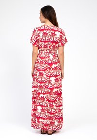 AN'GE ORLENA - Robe longue - palmita fushia