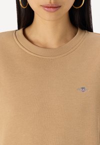 GANT SHIELD C NECK DRESS - Dnevna haljina - caramel beige