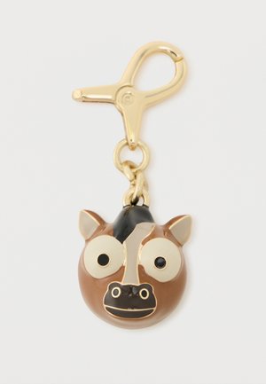 HASHTAG 3D HORSE - Nøgleringe - cognac