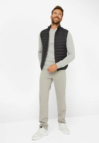 BRAX STYLE RICK - Strickpullover - platin