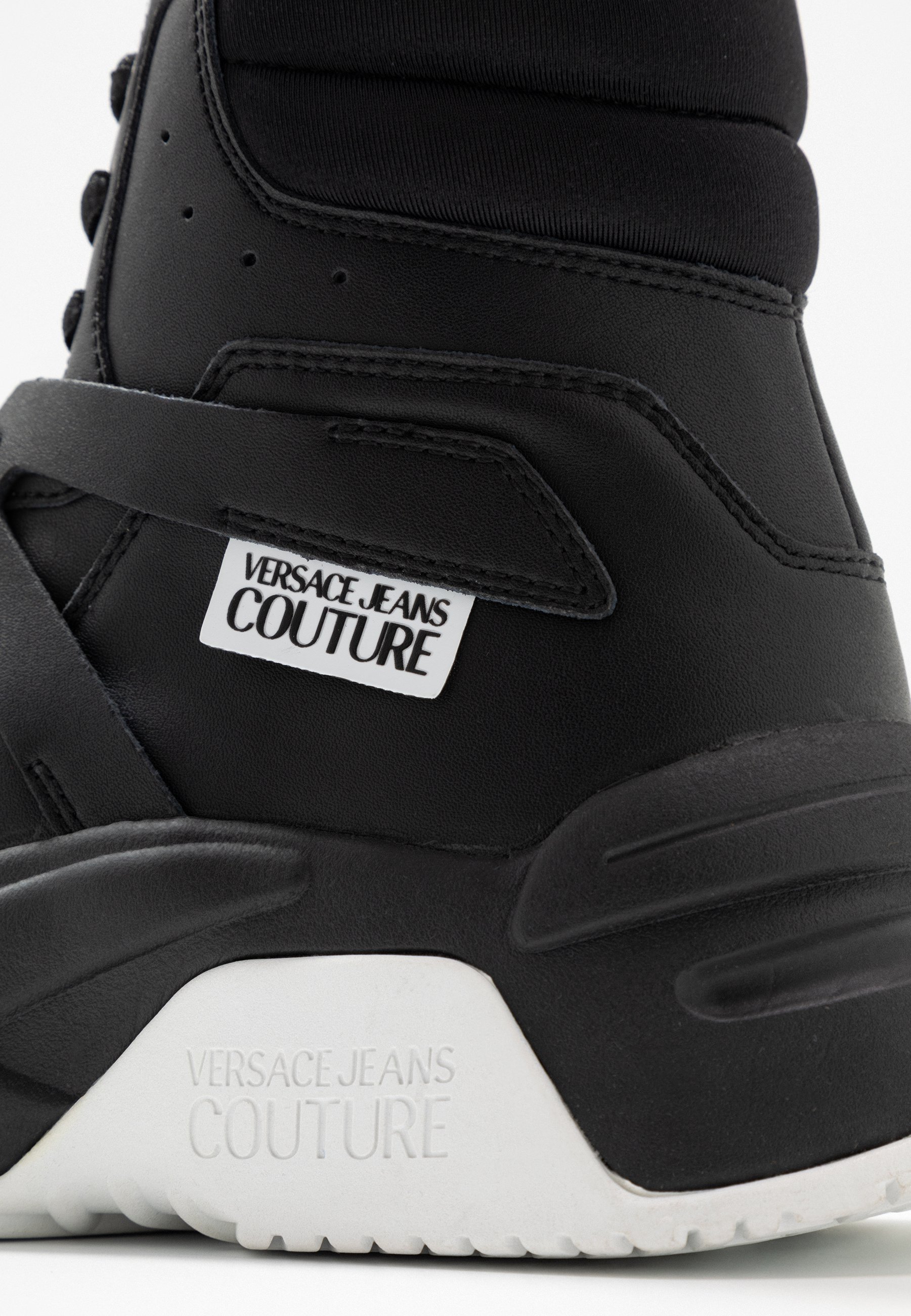 versace jeans high top trainers