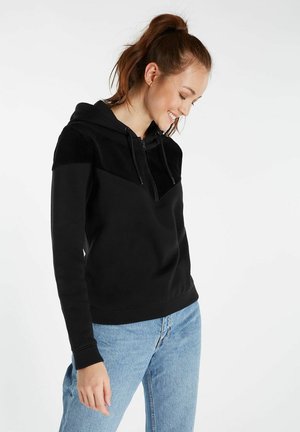 Sweat à capuche - true black