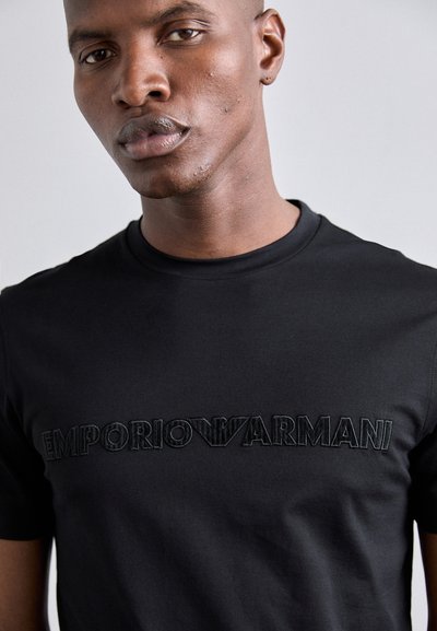 Emporio Armani Print T-shirt - black