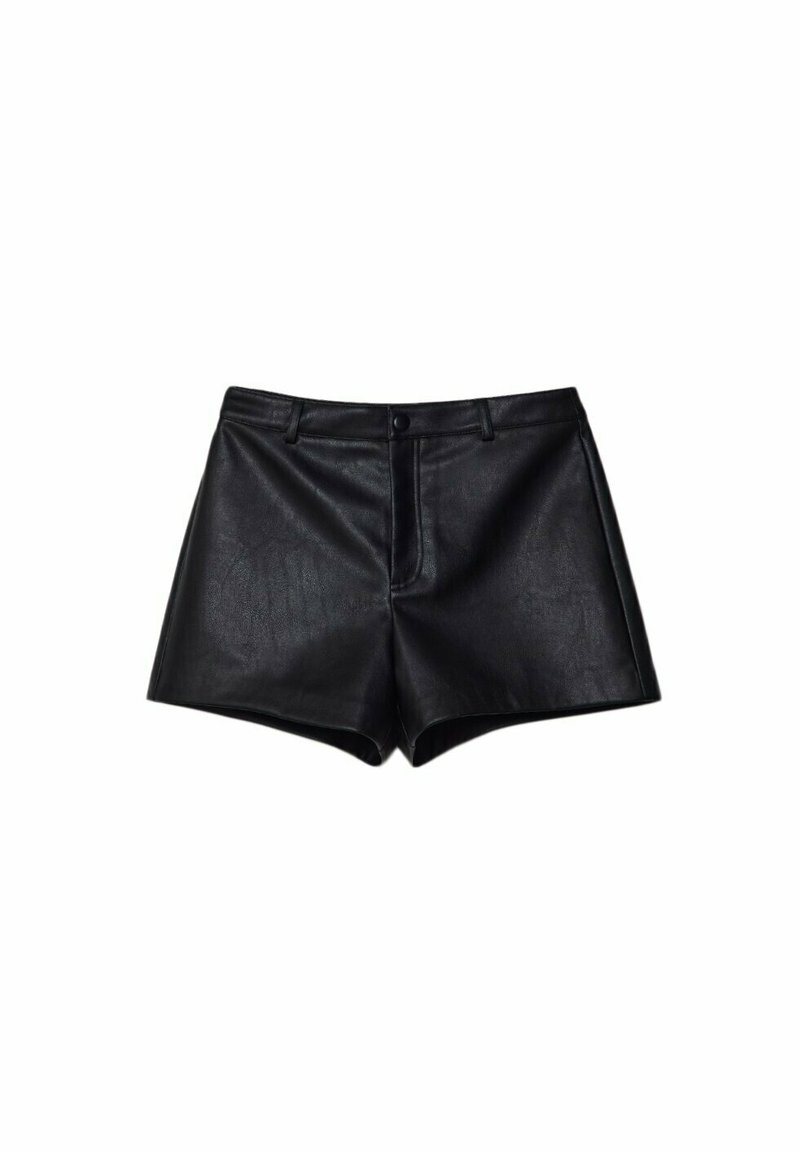 Stradivarius Shorts zwart Stradivarius Shorts zwart