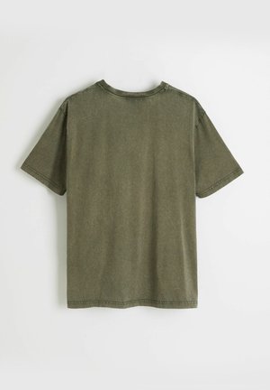 Diverse, CORE WASH 01 - Basic T-shirt - khaki