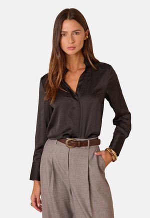 Hemdbluse - noir