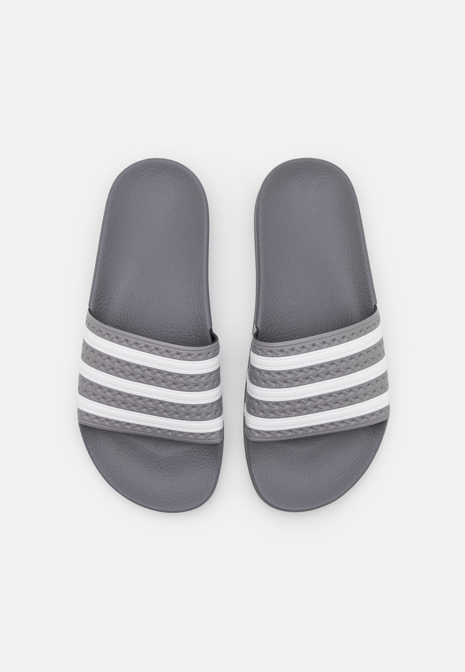 adilette slides gray